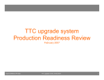 TTC upgrade system Production Readiness Review - Indico