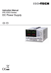 IPS X303 Series Instruction Manual