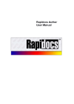 Rapidocs Author User Manual
