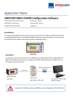 AmpCom DMPU-HMI Display Application Note