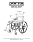 COMMODE OWNER/USER MANUAL - Glide Rehabilitation Products