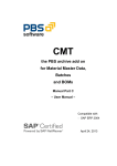 PBS archive add on CMT - Manual Part C - User Manual -
