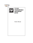 tif 9055 programmable refrigerant meter