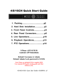 4/8/16CH Quick Start Guide