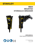 MB05 User Manual - Stanley Hydraulic Tools