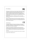 FCC Certifications This Equipment has been tested
