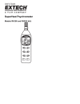 Extech RH350 Dual Input Hygro-Thermometer