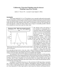 Collaborative Watershed Modeling using the Internet Modeling