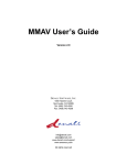 MMAV User`s Guide