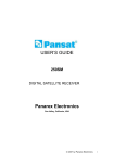 Manual - pansat service