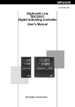 DigitroniK Line SDC20/21 Digital Indicating Controller User`s Manual