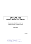 SYSCAL Pro Ten Manual,