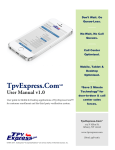 TpvExpress   PDF User Manual