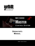 Online User Manual for the MC3000 Master program