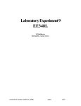 Laboratory Experiment 9 EE348L
