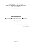 Computer Graphics Learning Materials