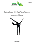 Nature Power Wind Turbine User`s Manual