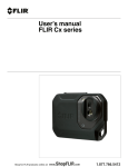 User`s manual FLIR Cx series