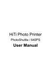 HiTi Photo Printer User Manual