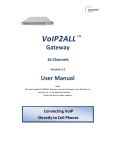 User manual for DTT VOIP-GSM 8-16