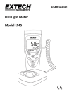 LED Light Meter Model LT45