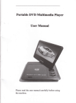 Portable D\ID Multimedia Player UserManual