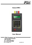 User Manual Ezecal MK3 - FGH Controls Limited Homepage