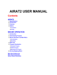 AIRAT2 USER MANUAL