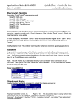 QCI-AN019 Electronic Gearing