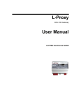 L-Proxy User Manual