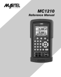 Martel MC-1210 Multi-Function Calibrator Manual PDF
