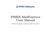 PIMEX MailExpress User Manual