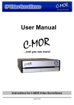 User Manual - C-MOR