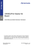 V850E2/Px4 Starter Kit Board User Manual