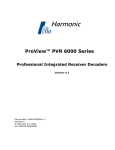 ProView™ PVR 6000 Series