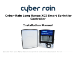 Cyber-Rain Long Range XCI Smart Sprinkler Controller Installation