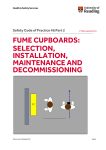 Fume cupboards - installation and maintenance