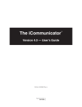 User`s Guide - iCommunicator