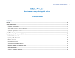Intuit® ProLine™ Business Analysis Application