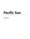 User Manual - Pacific Sun