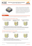 Multi Key Powersafe Electrical Switch