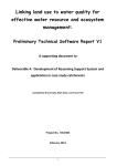 Preliminary Technical Software Report V1