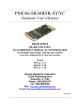 PMC66-SIO4BXR-SYNC - General Standards Corporation