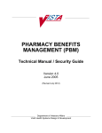 PHARMACY BENEFITS MANAGEMENT (PBM) Technical Manual