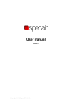 User manual