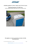 Plnící zařízení pro motorová vozidla s pohonným systémem CNG