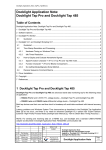 Docklight Application Note: Docklight Tap Pro and Docklight Tap 485