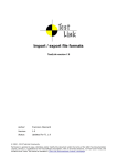 Import / export file formats