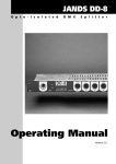 DD-8 Operating Manual