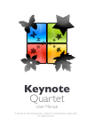 Keynote Quartet User Manual3-1 `08